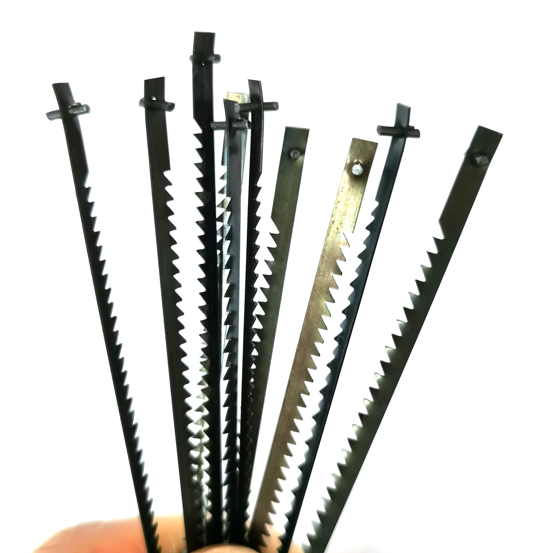 Amazon.co.jp: 高炭素鋼のスクロールソーブレード、 スクロールソー